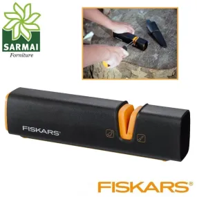 Affilalama FISKARS XSHARP affilacoltelli asce portatile e leggero