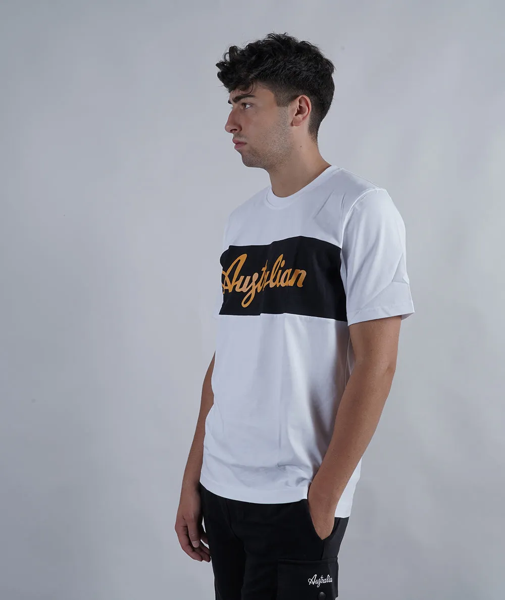 AUSTRALIAN LOGO COTTON T-SHIRT