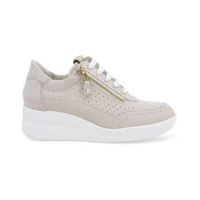 Melluso Sneakers Donna in Pelle Beige