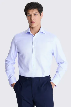 MOSS Camicia Dobby con polsino singolo 100% cotone    