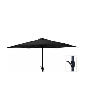Ombrellone Ambiance Grigio Tessile Ferro
