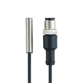 Sensore di prossimità Cilindro filettato ifm electronic, M8, rilevamento 3 mm, 10 → 30 V cc